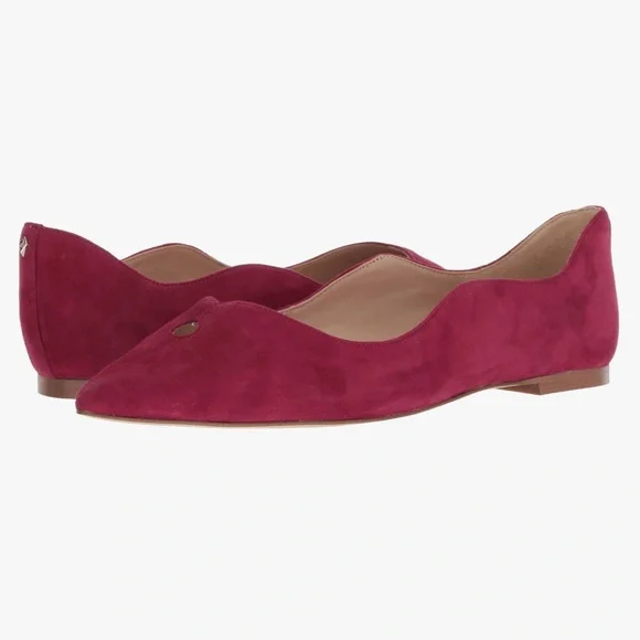 NEW Sam Edelman Rosalie Leather Ballet Flats - Picture 3 of 12